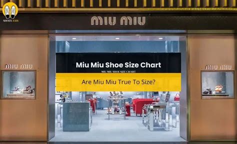 miu miu shoes price|miu shoe size chart.